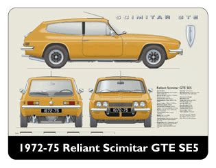 Reliant Scimitar GTE SE5 1972-75 Mouse Mat